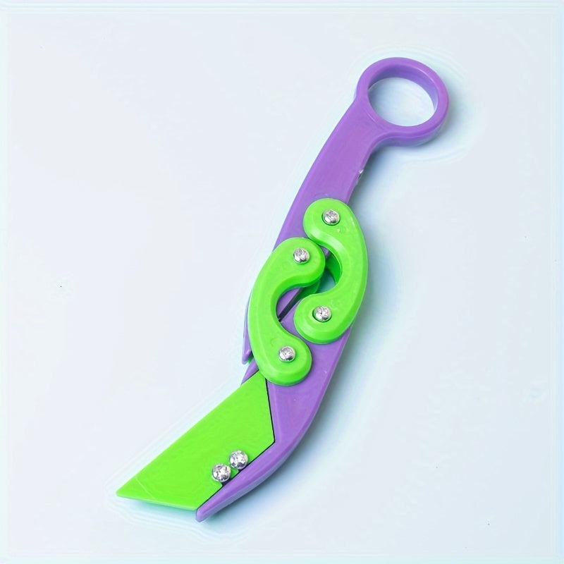 Folding Claw Carrot 3D Gravity Toy - Decompression Artifact