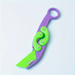 Folding Claw Carrot 3D Gravity Toy - Decompression Artifact