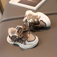 Boy's Chunky Shoes Soft Sole Sneakers Non Slip