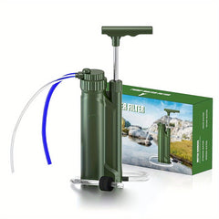 Portable Hand Pump Water Purifier Filter for Camping