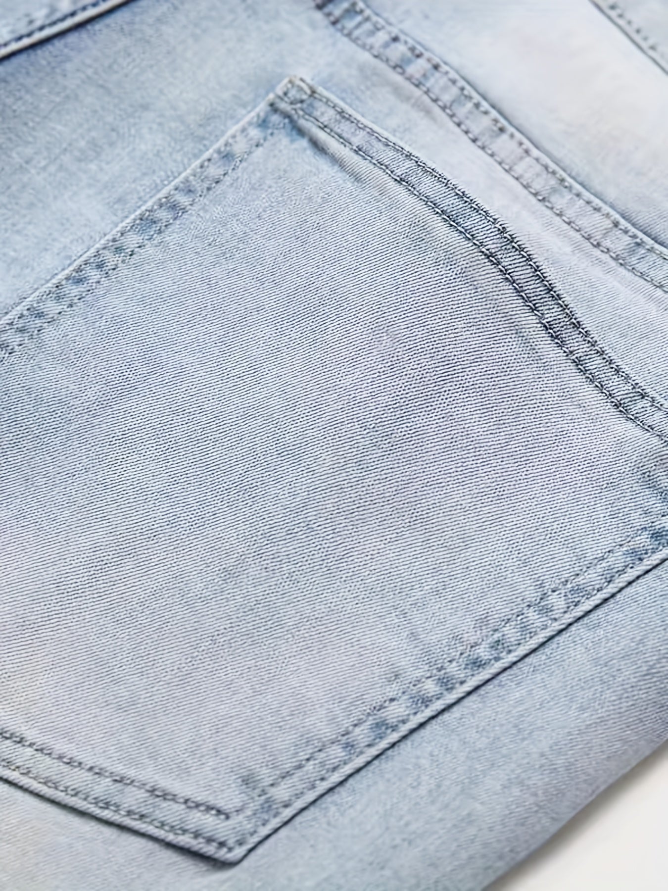 Men's Street Style Distressed Denim Shorts