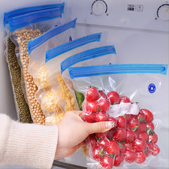 2pcs Reusable Sous Vide Bags, Vacuum Sealer Zipper Bags