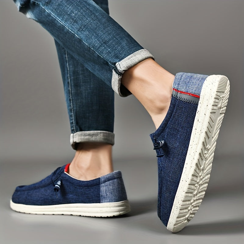 Men's Lightweight Lace-up Slip-On Shoes for Spring and Summer