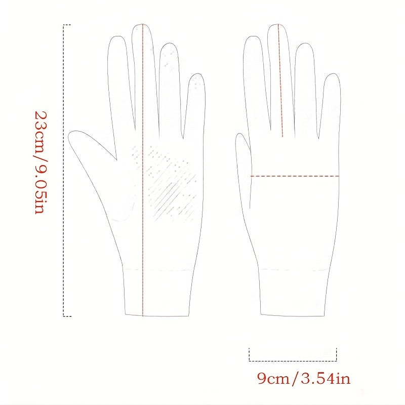 Outdoor Full Finger Gloves Non-slip Breathable Touch Screen Cycling Climbing