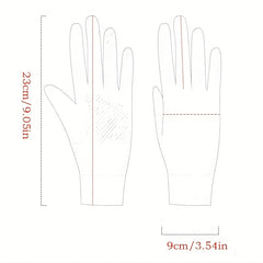 Outdoor Full Finger Gloves- Non Slip Breathable Touch Screen Gloves