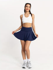 High Waist Workout Skorts with Pockets for Women