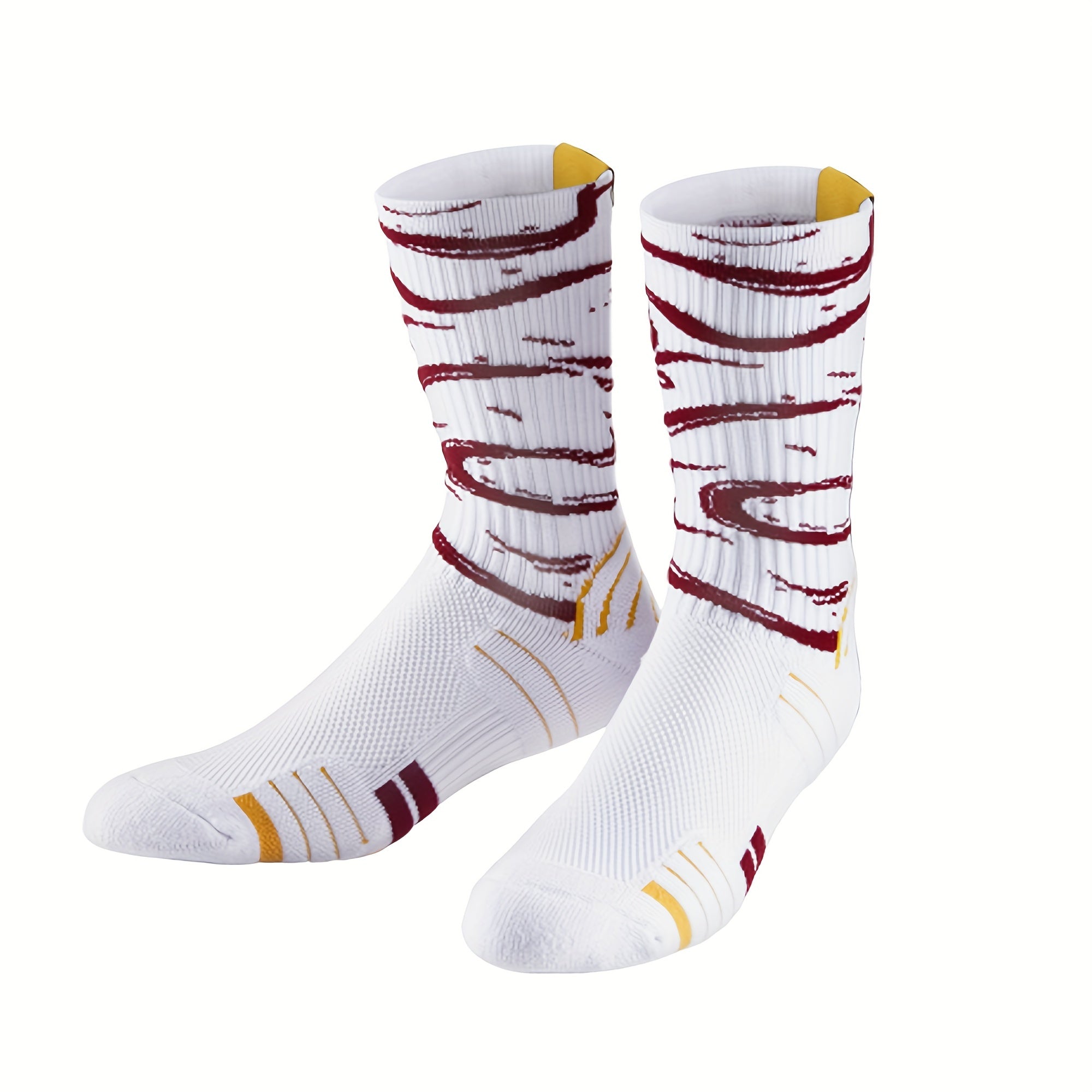 Breathable Mid-calf Sport Socks for Outdoor Running