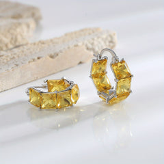Crystal Ladies Earrings Pop Retro Style Casual Holiday Jewelry