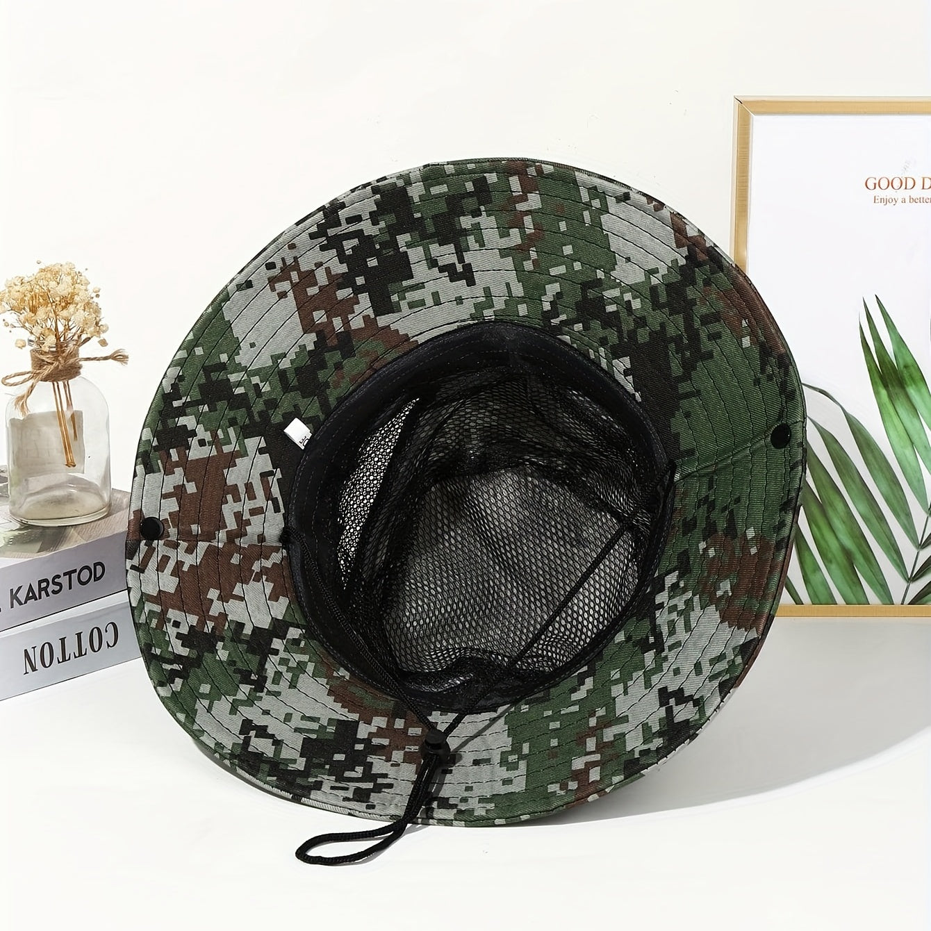Camouflage Sun Protection Hat for Outdoor Riding and Fishing