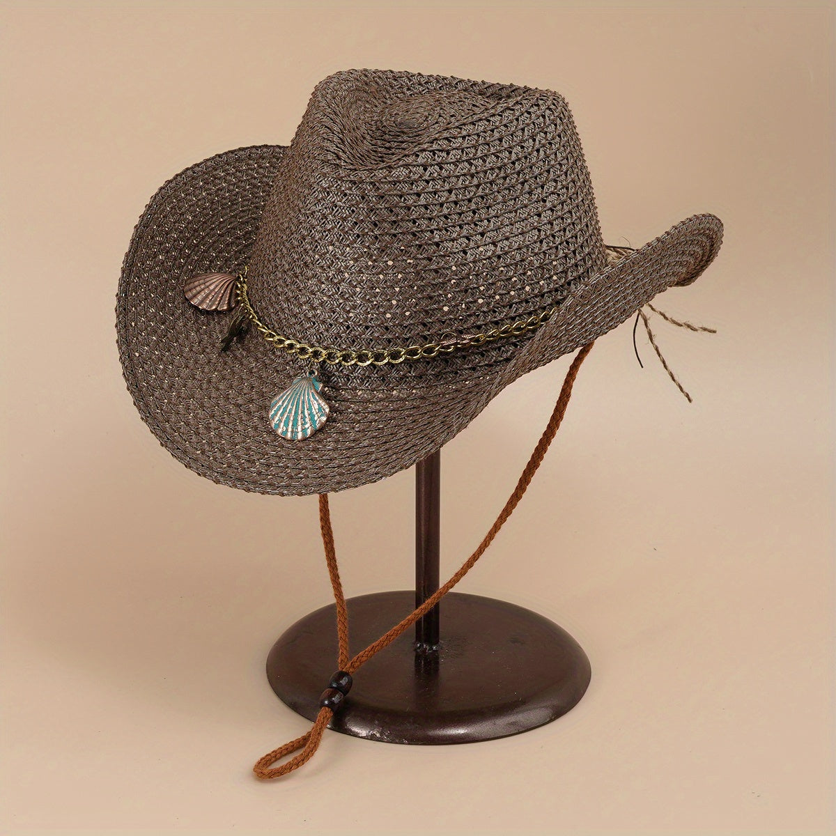 Outdoor Western Cowboy Straw Hat for Men and Women