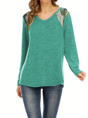 Long Sleeve Lightweight Casual T-shirt