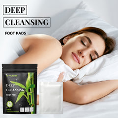 10pcs Bamboo Charcoal Deep Cleaning Foot Stickers
