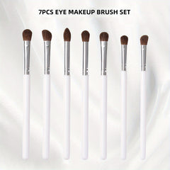 7pcs Eyeshadow Brush Eye Blender Brush Horse Hair Flawlessly
