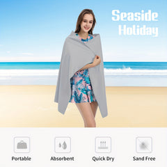 Mutao Microfiber Beach Towels Quick Drying Sand Proof Soft Swim Towel