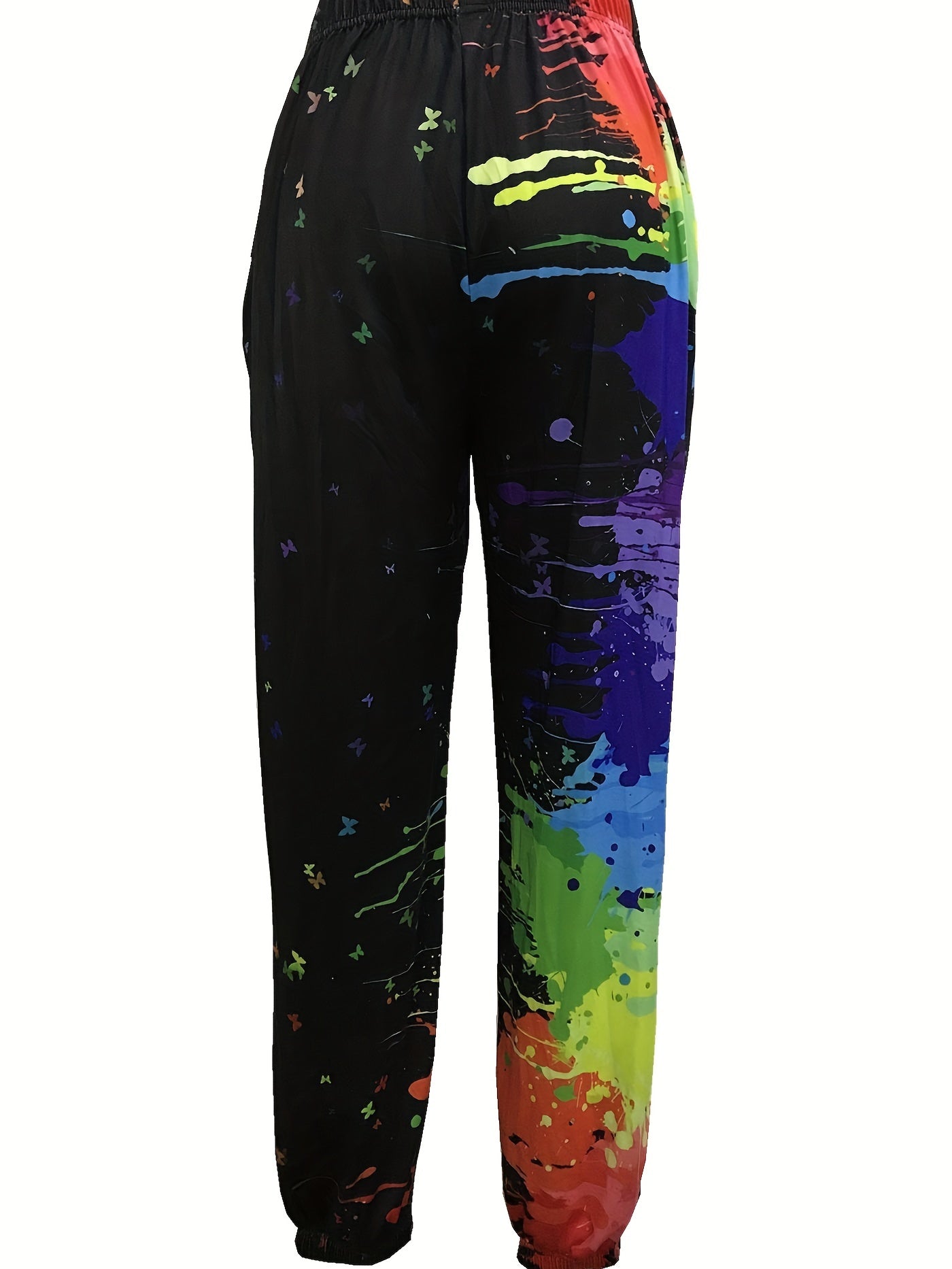 Graphic Print Pants Casual Every Pants Women's Clothing