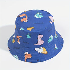 Kids Bucket Hat Cartoon Sun Protection Hat