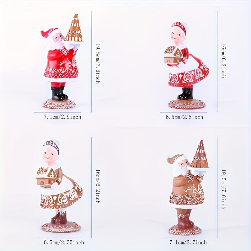 Christmas Crafts Decoration Resin Ornaments for Couples