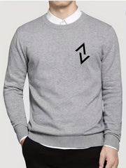 Geometric Pattern Knitted Sweater for Men