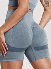 High Waist Sporty Shorts Butt Lifting Workout Short Women's Activewear