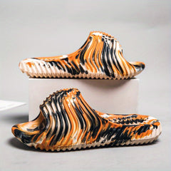 Men's Camo Non Slip Slides Lightweight Quick Dry Slippers