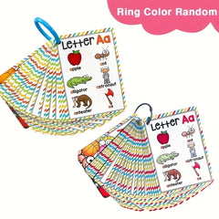 English Alphabet Phonics Pocket Cards FlashCards Educational Gift