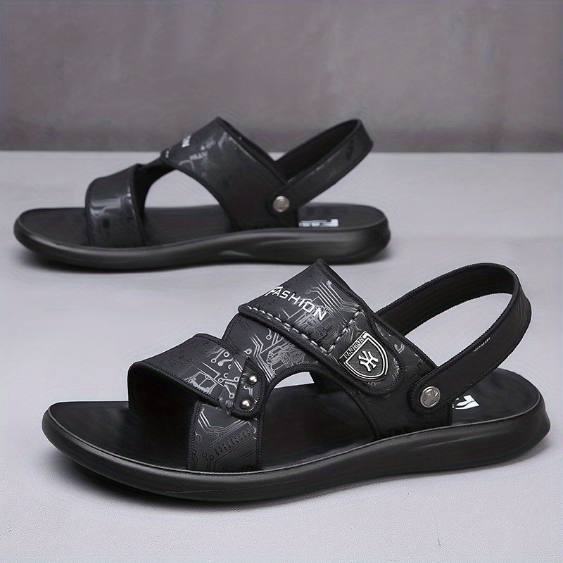Men's Non Slip Sandals Quick Drying Comfy Slides Beach Shoes