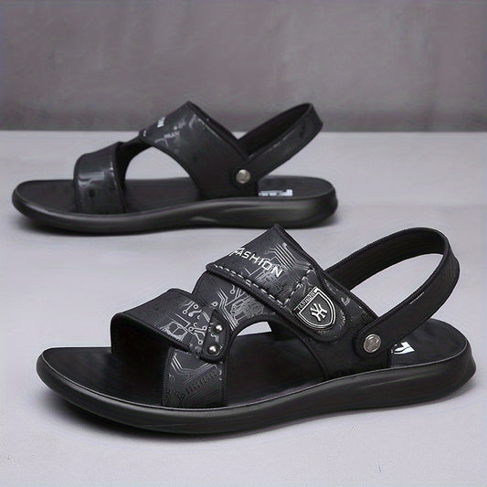 Men's Non Slip Sandals Quick Drying Comfy Slides Beach Shoes
