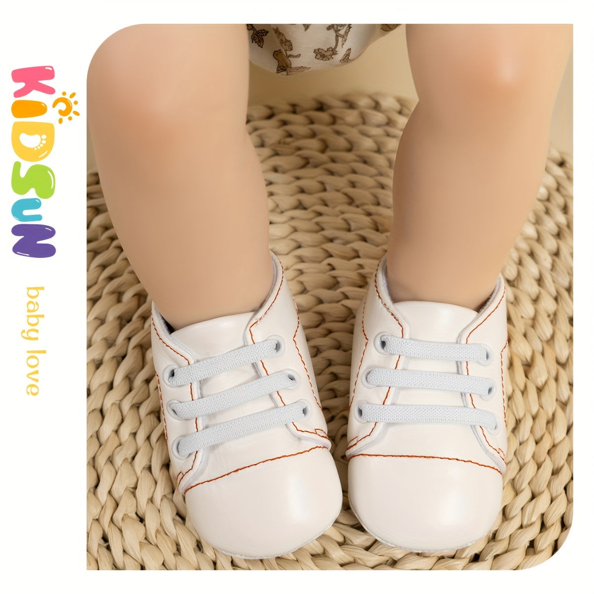 Baby Girls Lightweight Non Slip Sneakers All Seasons