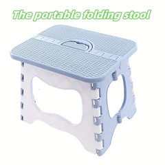 Portable Folding Stools With Handle Lightweight Compact Foldable Chair