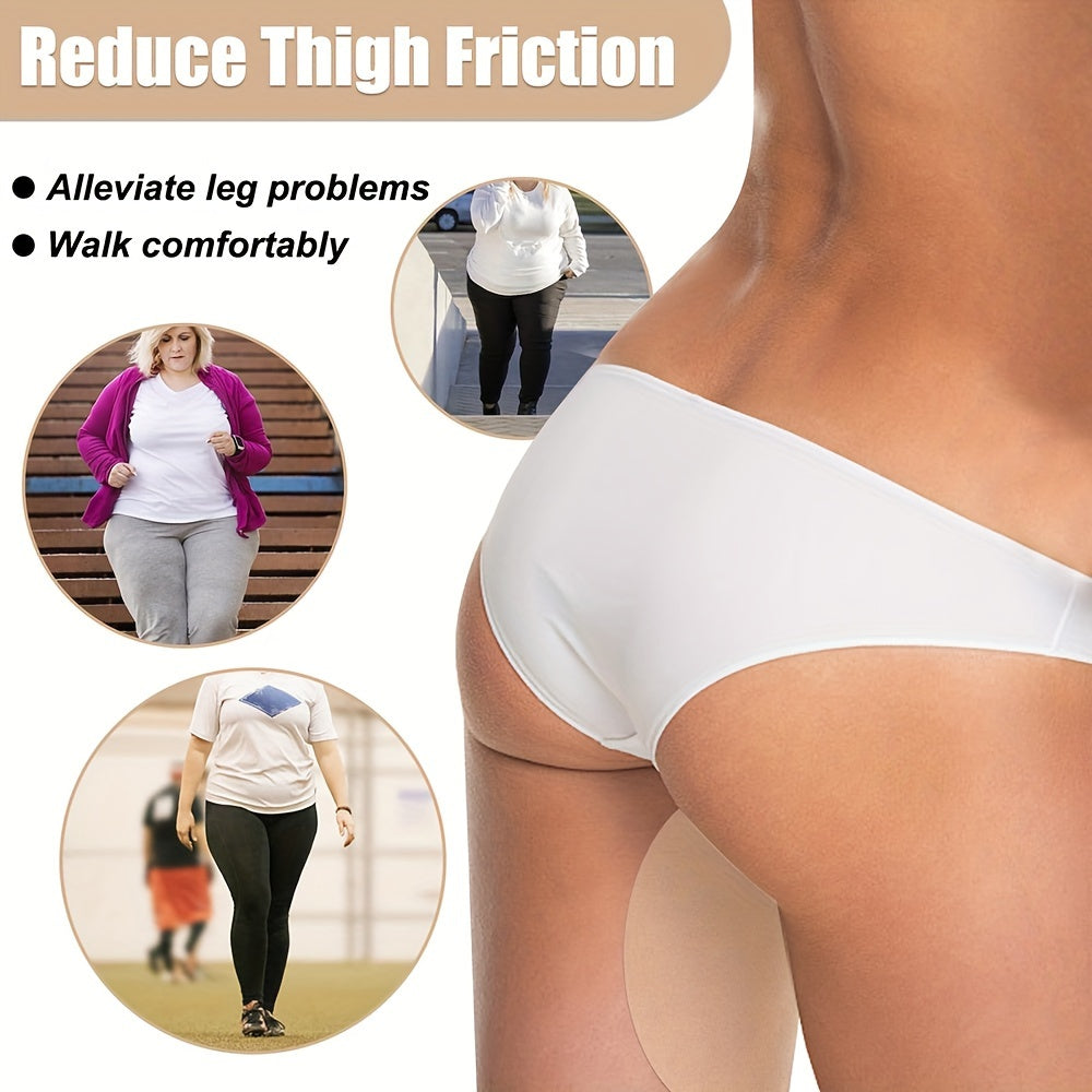 12PCS Anti Chafing Tape Patches Breathable Self Adhesive Thigh Rub Protection