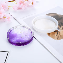 DIY Coaster Silicone Mold Mirror Epoxy Resin Mold