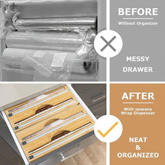 Bamboo Storage Bag Fresh-Keeping Box Kitchen Drawer Organizer