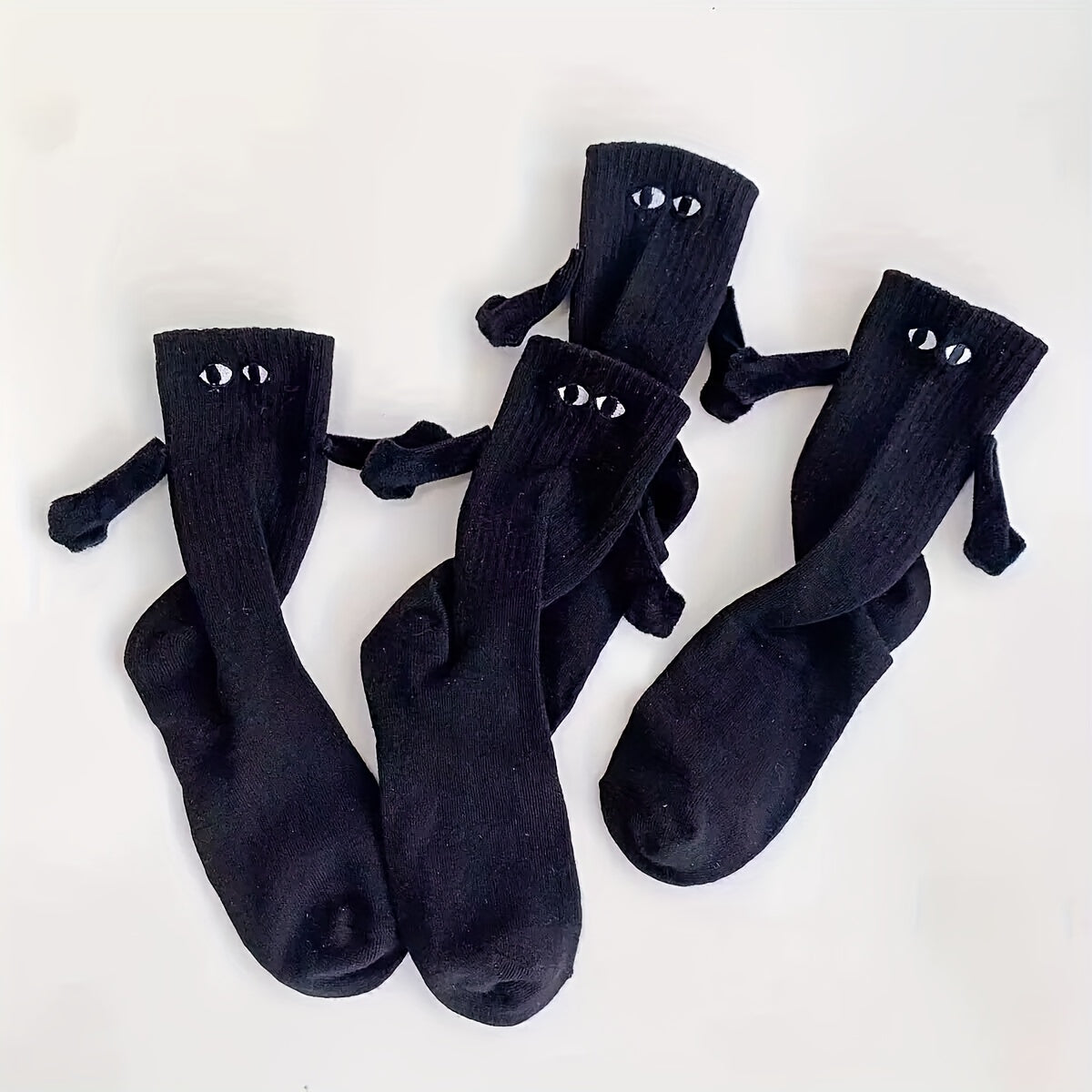 Magnetic Hands Holding Socks, Fun Socks for Couples, Parent-Child Socks