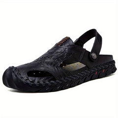 Men's Casual Slip On Closed Toe Sandals