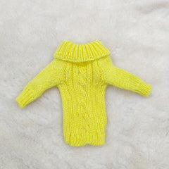 Doll Sweater Skirt Accessories DIY Clothes 1/6 Girl Dress