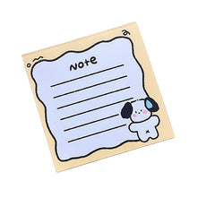 80pcs Sticky Note Paper Self adhesive Tearable Note Book Cartoon Sticky Note