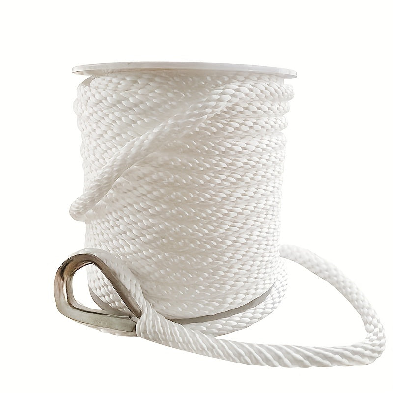 30m Solid Braided Anchor Rope 4ft Boat Accessories