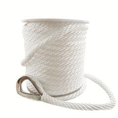 30m Solid Braided Anchor Rope 4ft Boat Accessories