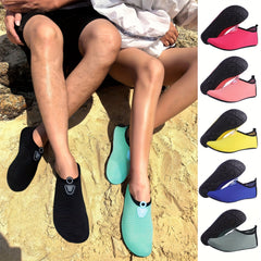 Unisex Barefoot Slip On Water Shoes Lightweight Quick Dry Aqua Shoes