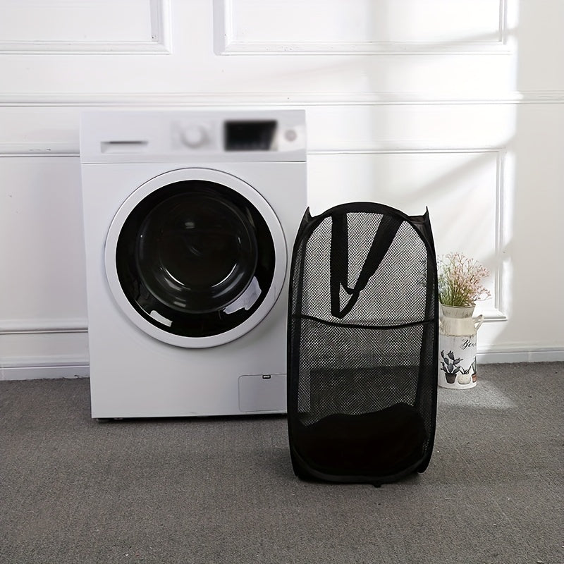 Foldable Laundry Basket Lightweight Portable Pop up Clothes Hamper Durable