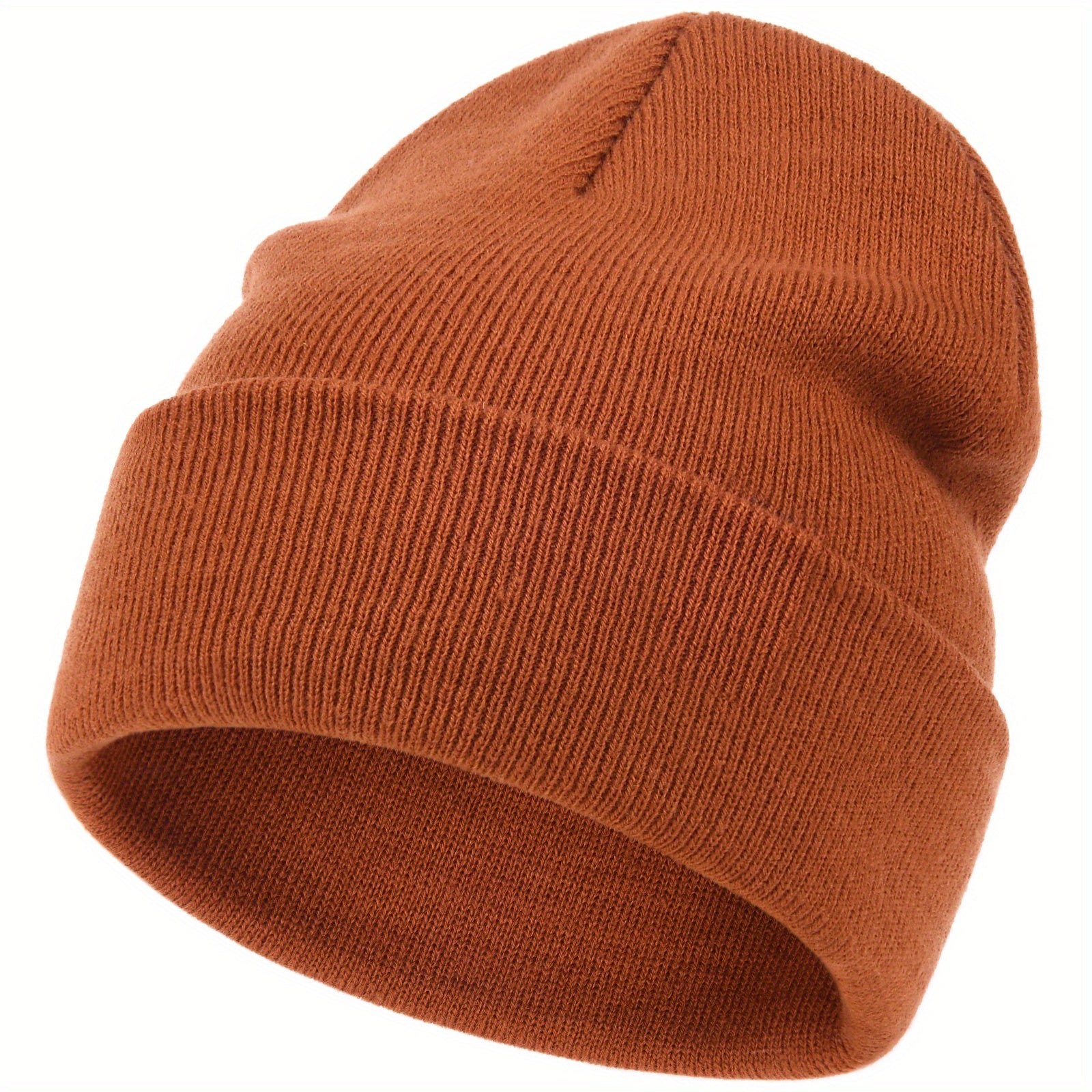 Boys Casual Knit Beanie Soft Elastic Thermal Cap for Autumn Winter