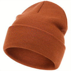 Boys Casual Knit Beanie Soft Elastic Thermal Cap for Autumn Winter