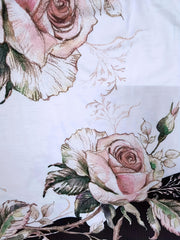 Floral V Neck Wide Strap Top Sleeveless Cami