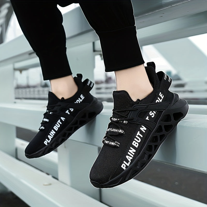 Men's Knitted Lightweight Casual Shoes for Traveling Hiking