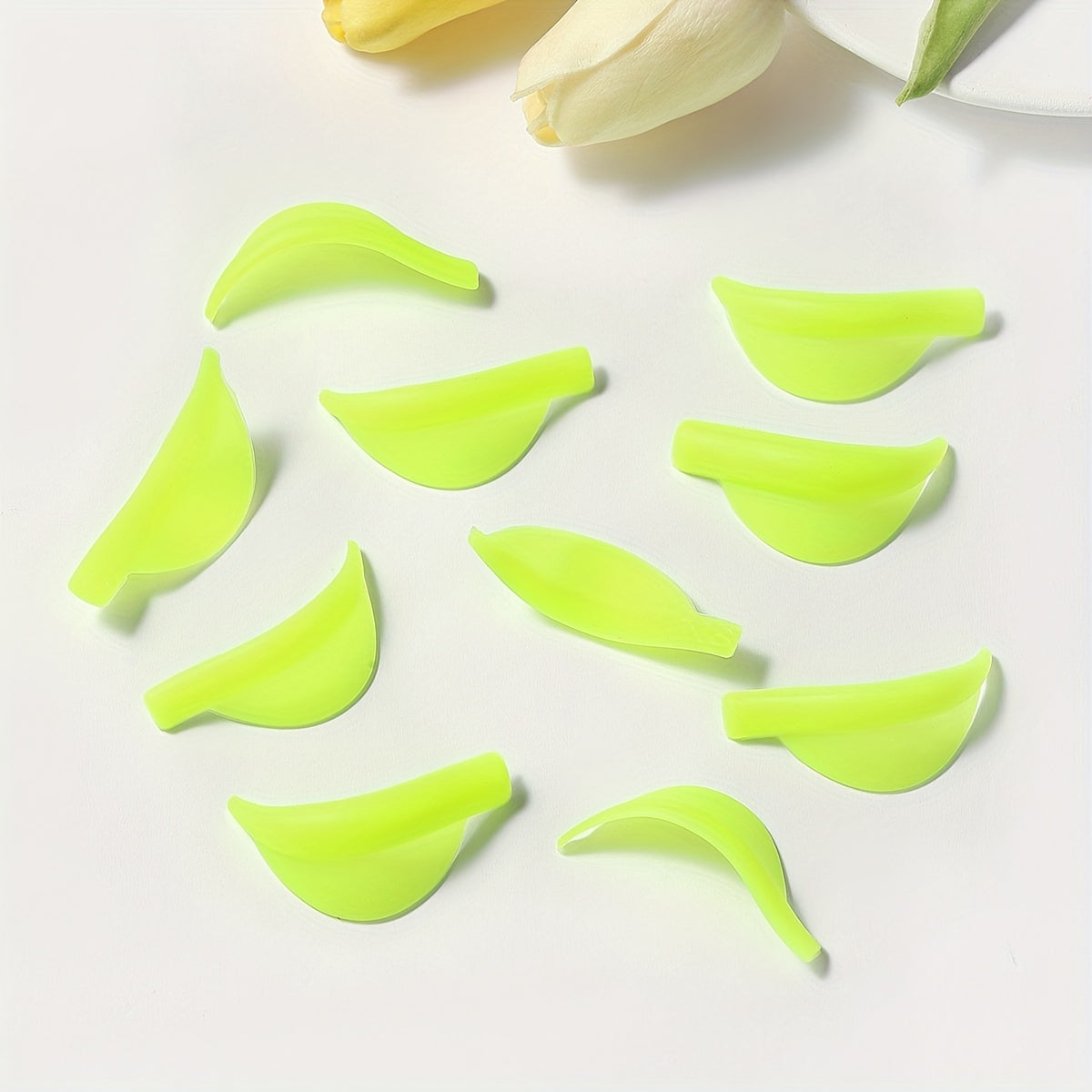 C CURL 5 Pairs Silicone Eyelash Perming Pad Lashes Rods Shield Accessories