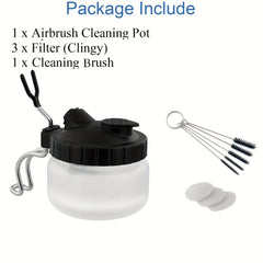 Airbrush Deluxe 3 in 1 Cleaning Pot Holder