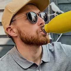 Polarized Square Frame Sunglasses UV Protection