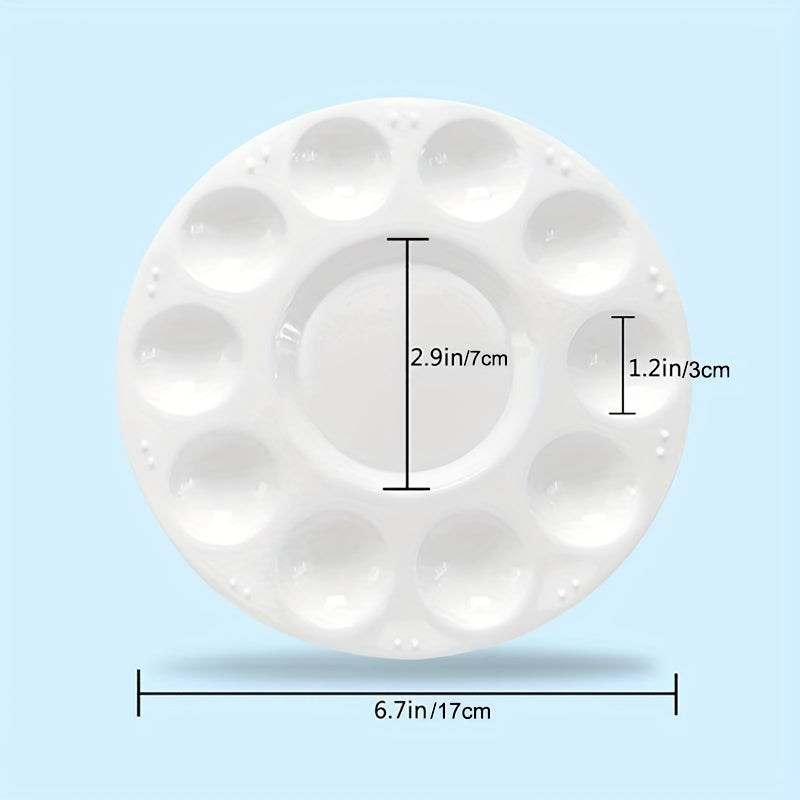 Plastic Palette for Art Students - Easy to Clean