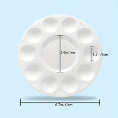 Plastic Palette for Art Students - Easy to Clean