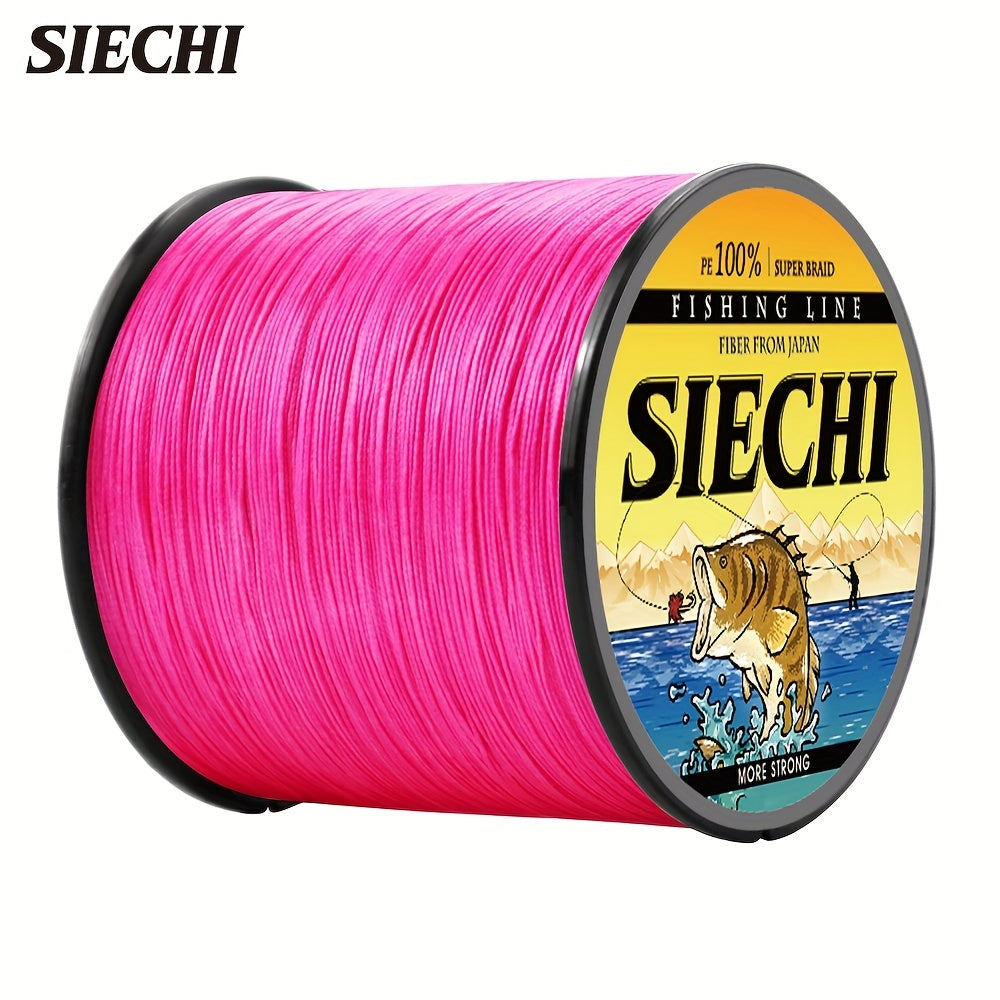 SIECHI 8 Strand PE Fishing Line 300m Pink